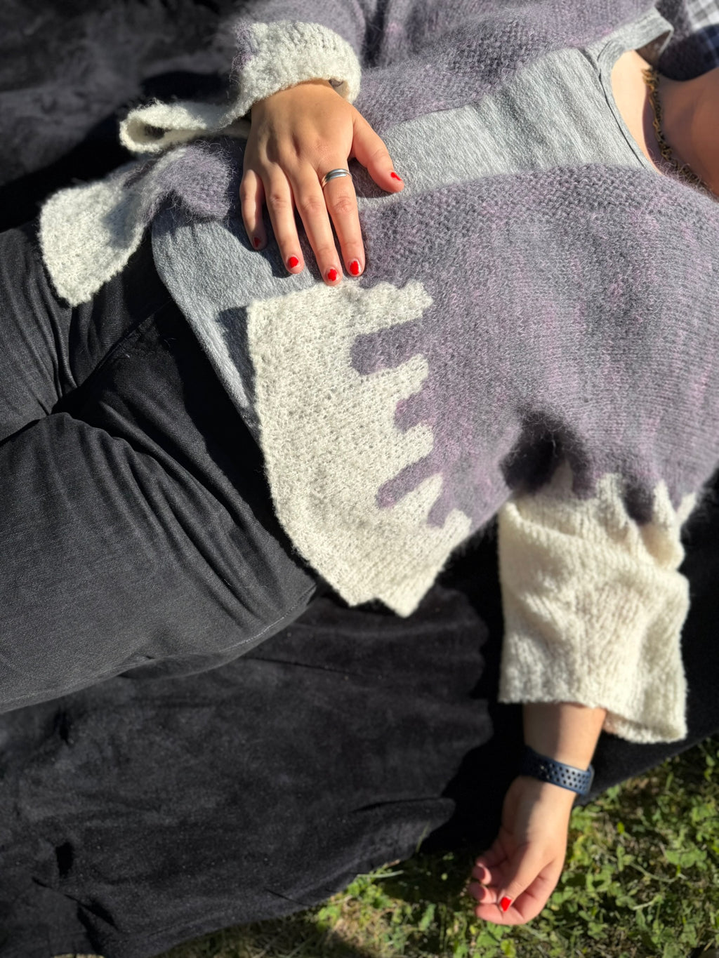 The Drip Cardi. Knitting Pattern