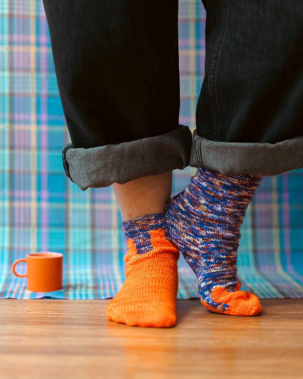 The Drip Socks - Hand Knit Pattern pdf
