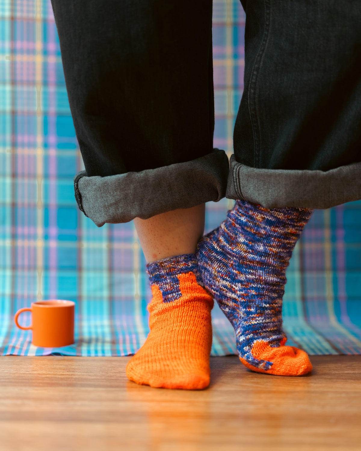 The Drip Socks - Hand Knit Pattern pdf